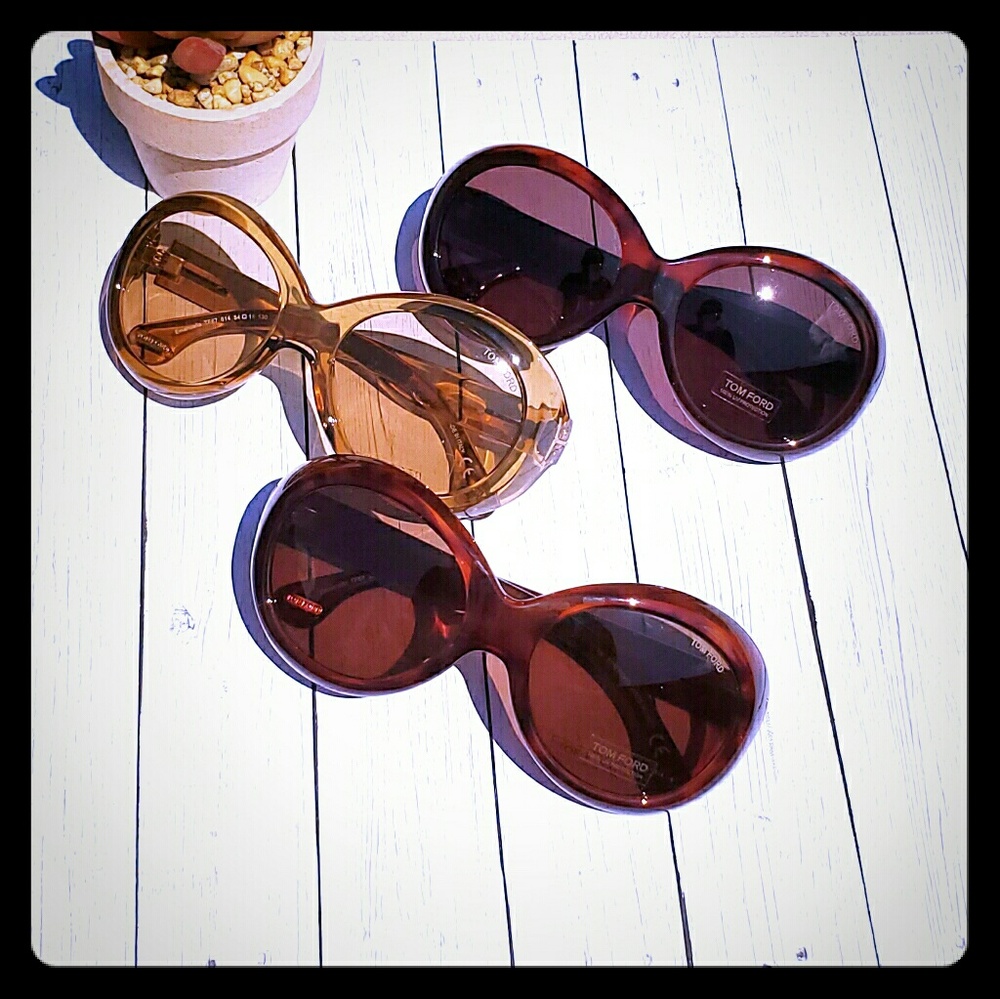 Tom Ford Retro Emanuella Sunglasses *Brand New*